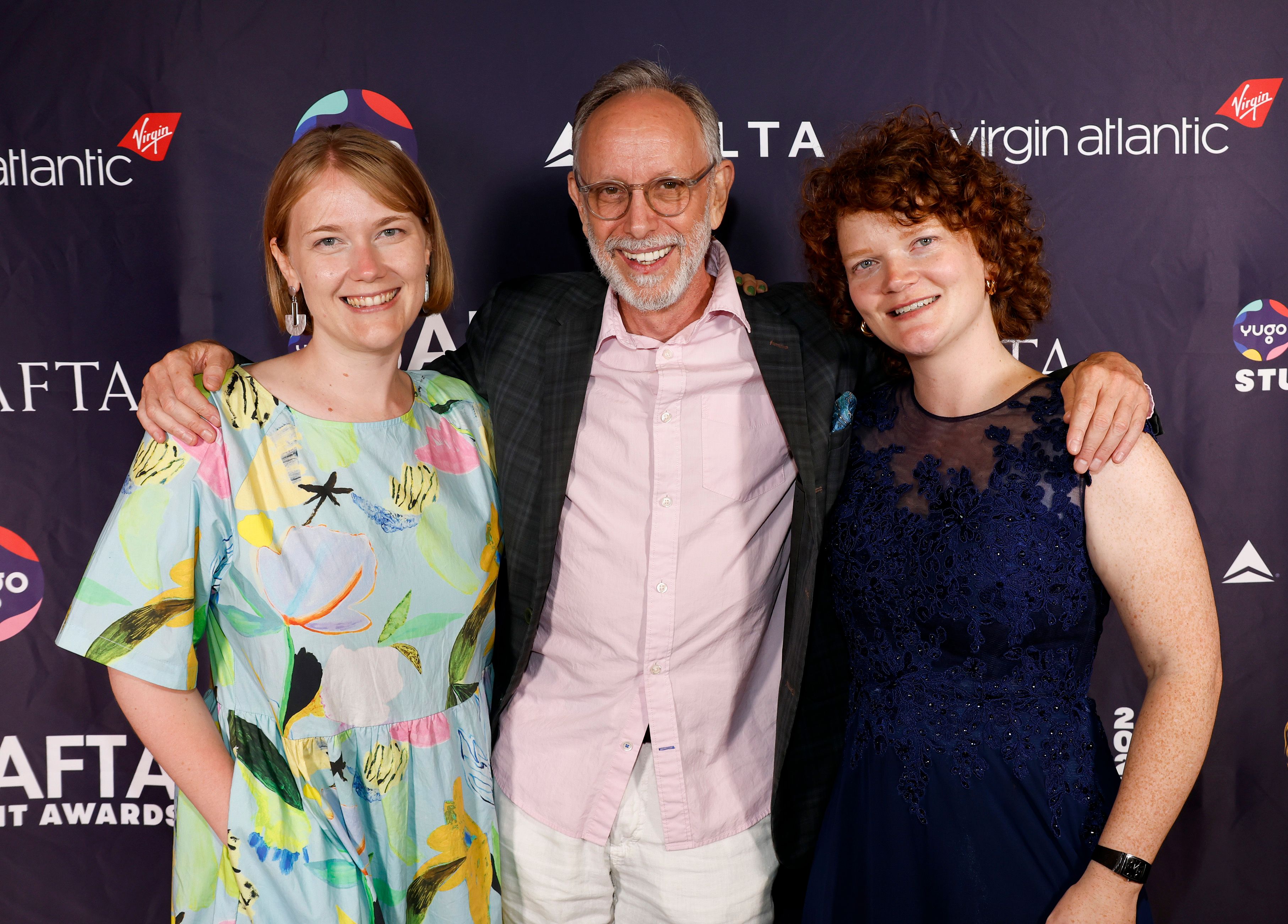 Les réalisateurs Hannah JUDD (gauche) et Merel HAMERS (droite), en compagnie de John COVEN, Directeur du département Animation à GOBELINS Paris
