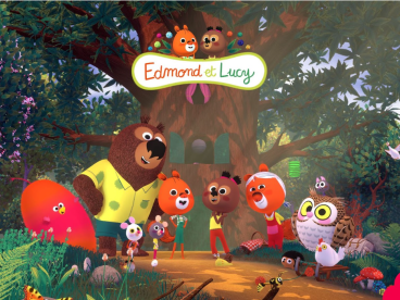 Edmond et Lucy de MIAM! Animation